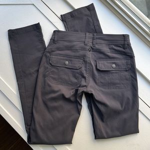 Ⓩ Prana • Halle Tall Straight Leg Convertible Roll-up Pants • Size 0